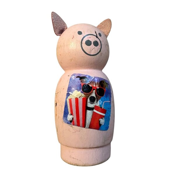 Hearth & Hand Woodland Animal Figurine Set of 5 - Picture 6 of 7